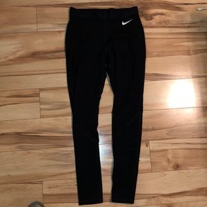 Dri-fit fleece lined Nike Pro leggings